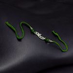 Unique Oxidized Bhai Rakhi | Silver Plated Raksha Bandhan Gifts For Brother 2025 - "Green"