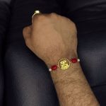 Premium Gold Plated Best Ganesha Rakhi for Brother | Handcrafted for Raksha Bandhan