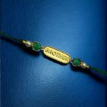 Buy Trendy Oxidized Rakhi Online for Your Brother This Raksha Bandhan - "Golden"