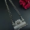 Traditional Peacock Necklace | German Silver Plated Ethnic Jewelry for Women