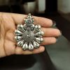 Traditional German Silver Pendant for Handmade Jewelry DIY
