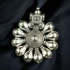 Traditional German Silver Pendant for Handmade Jewelry DIY