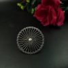 Silver Plated Oxidized Ring for Women | Elegant German Silver Rings for Special Occasions