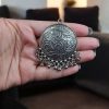 German Silver Floral Art Pendant for DIY jewelry making