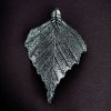 German Silver Leaf Pendant for DIY Jewelry Making Raw Material
