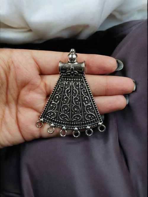 DIY German Silver Pendant for jewelry making raw material