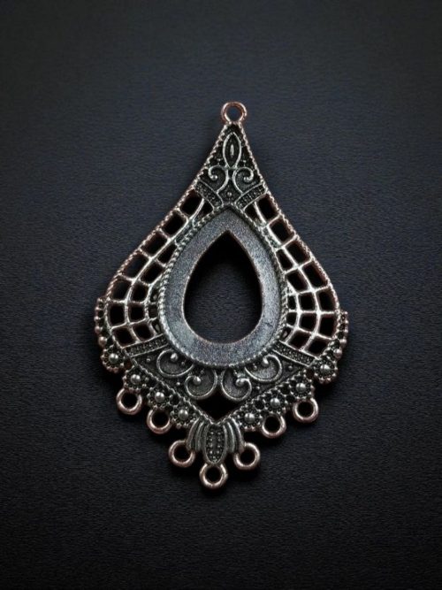 Floral art raw material pendant for DIY jewelry making
