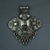 Antique German Silver Pendant Unique Raw Material for Jewelry