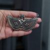 Traditional German Silver Pendant for DIY Jewelry Making.