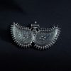 Traditional German Silver Pendant for DIY Jewelry Making.