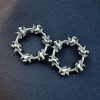 Oxidized silver plated bird stud earrings for women, ethnic daily wear jewelry
