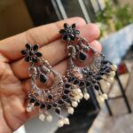 Silver Plated Peacock Dangler Earrings | Traditional Ethnic Jewelry for Women