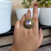 Elegant Antique Gold Plated Adjustable Ring | Stylish Ethnic Jewelry for Women 3 photo 16 2025 09 09 22 37 29