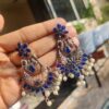 Silver Plated Peacock Dangler Earrings | Traditional Ethnic Jewelry for Women 3 photo 18 2025 09 17 21 09 06