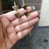 Gold plated triangle earcuff ethnic jewelry for women and girls