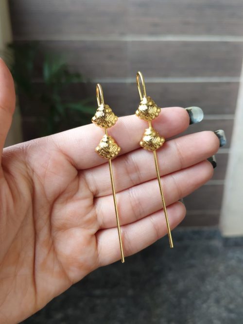 Gold Plated Unique Design Earcuff for Ethnic & Western Look Daily Wear