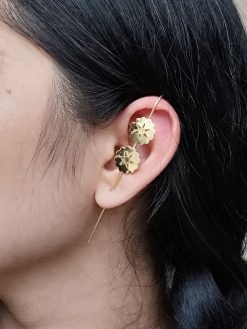 Gold plated earcuff for daily wear