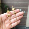 Unique design gold plated earcuff for girls