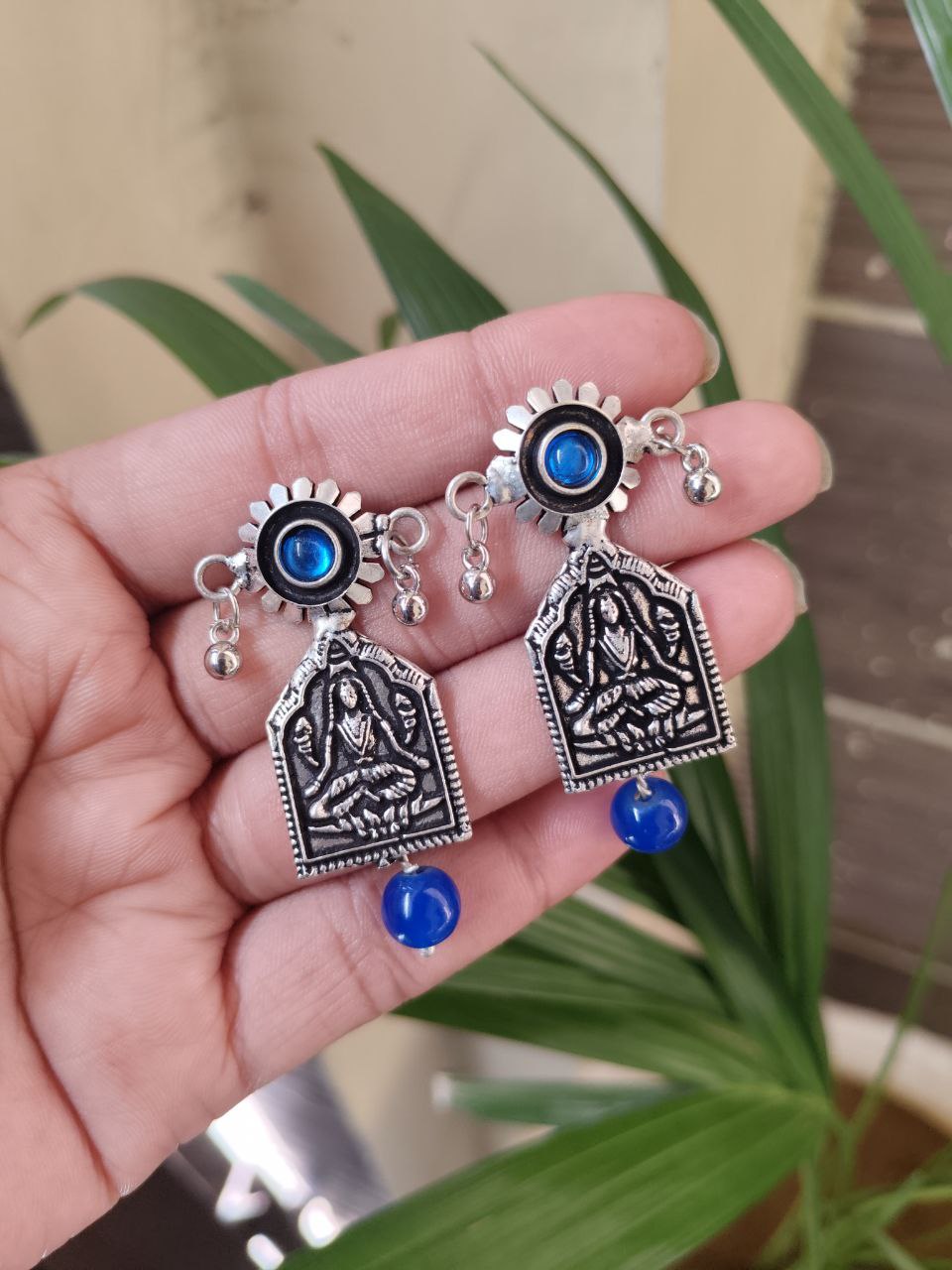 Lightweight Silver Plated Handmade Earrings | Unique Design Stylish Jewelry for Girls 3 Lightweight Silver Plated Handmade Earrings | Unique Design Stylish Jewelry for Girls - Image 4