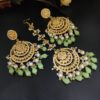 Kundan Meena Earrings with Maangtika | Pearl Detailing Ethnic Wedding Jewelry 21 photo 2025 09 24 12 35 45
