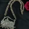 Beautiful Religious Lord Vishnu & Laxmi Necklace | Ghungroo Chain Navratri Special Jewelry 2 Beautiful Ghungroo Chain Religious Necklace for Navratri