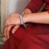 Designer Silver Replica Kada | Beautiful Ethnic Openable Oxidized Bangles 6 Designer silver replica oxidized openable kada bangles for women.
