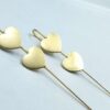 Gold plated heart earcuff for ethnic and western wear