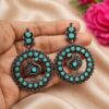 Oxidised Peacock Light Weighted Earring 7 photo 2026 07 13 17 16 44