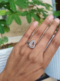 Silver Plated Adjustable Ring for Women | Ethnic Stylish Finger Jewelry Daily Wear