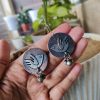 Unique Bird Design Earrings | Silver Replica Oxidized Jewelry for Women and Girls in Stylish Daily Wear