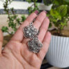 Trendy Oxidised Jhumka Hook Earrings | Stylish Ethnic Jewelry for Women