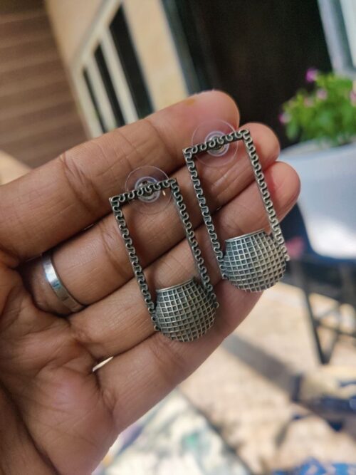 Oxidised Pot Design Earrings ? Stylish Ethnic Jewelry for Women