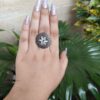 Beautiful Silver Plated Adjustable RIng For Girls 3 photo 2025 10 02 16 39 02