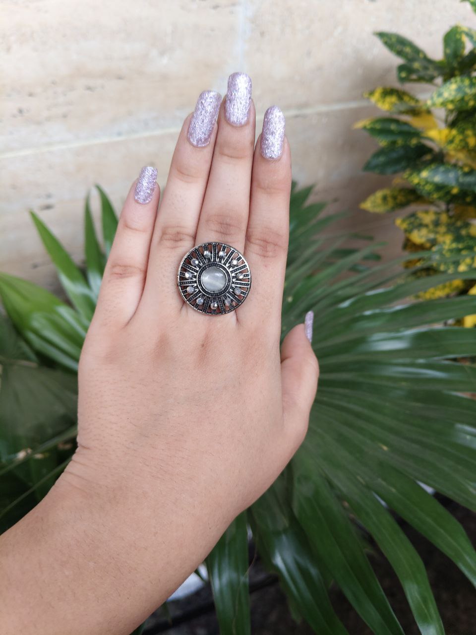 Elagent Design Round Shape Adjustable RIng For Girls 1 Elagent Design Round Shape Adjustable RIng For Girls