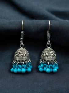 Ethnic Jhumki Earrings | Daily Wear Hook Design with Ghungroo Detailing Amazing Jewelry