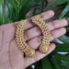 Gold Plated Leaf Design Earcuff with ethnic traditional look.