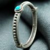 Antique Look Silver Plated Kada | Stone Work Openable Ethnic Perfect Bangle for Women 19 Antique look silver plated openable kada with stone work for women.