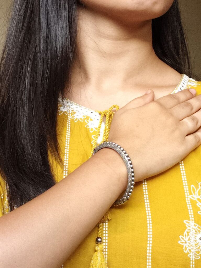 Premium Silver Replica Openable Kada | Ethnic Perfect Bangles for Women