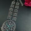 Designer Traditional Oxidized Necklace With Stone & Pearl Work | Ethnic Statement Jewelry for Girls 5 photo 2025 10 28 15 32 35