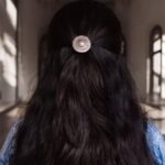 Handcrafted Floral Art Hair Pin | Oxidized Silver Replica Perfect Jewelry For Women