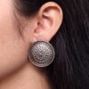 Trendy Oxidized Stud Earrings | Ethnic Silver Replica Amazing Jewelry for Women 8 Oxidized Silver Replica Stud Earrings for Women