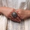 Designer Oxidized Ring | Adjustable Silver Replica Best Jewelry for Girls 10 Designer Adjustable Oxidized Silver Replica Ring for Girls