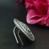 Vintage Look Best Oxidized Hair Pin | Silver Replica Wedding Jewelry 8 Vintage Oxidized Silver Replica Hair Pin for Wedding Hairstyles
