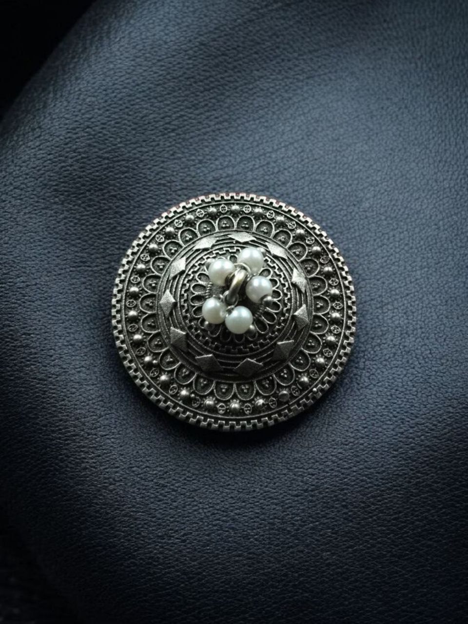 Designer Silver Touch Oxidized Ring | Perfect Gift for Women & Girls 3 oxidized silver touch adjustable ring for women