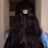 oxidized hair pin for women