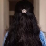 Unique Oxidized Hair Pin | Silver Replica Traditional Hair Accessory for Women