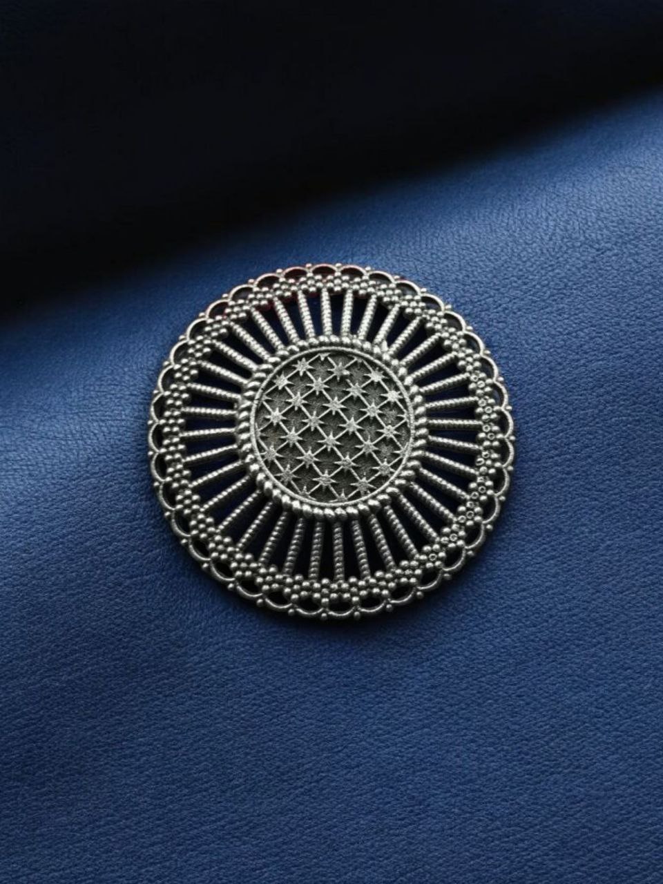 Vintage Look Oxidized Adjustable Ring | Best Silver Finish Stylish Women’s Jewelry 4 Oxidized adjustable silver finish ring with vintage traditional design for women.