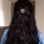 Ethnic Round Design Hair Pin | Silver Replica Oxidized Juda Stick Beautiful Jewelry For Girls