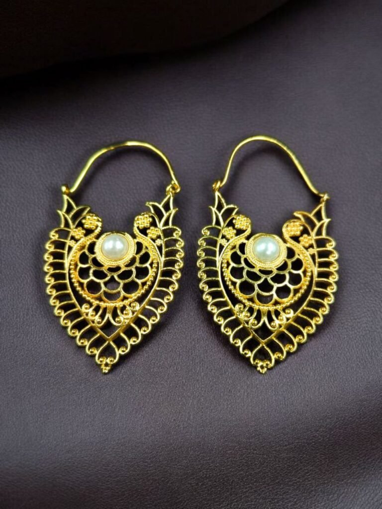 Designer Gold Plated Earrings | Best Oxidized Ethnic Statement Jewelry