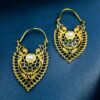 Designer Gold Plated Earrings | Best Oxidized Ethnic Statement Jewelry 5 Gold plated oxidized designer ethnic earrings for women.
